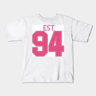 Est. 94 pink Kids T-Shirt